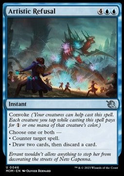 Artistic Refusal - March of the Machine (Uncommon) [MOM-46] Hover Image