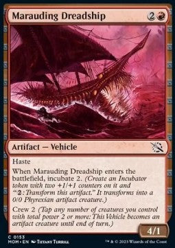 Marauding Dreadship - March of the Machine (Common) [MOM-153] Main image