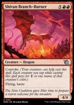 Shivan Branch-Burner - March of the Machine (Uncommon) [MOM-165] Hover Image