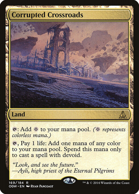 Corrupted Crossroads – Oath of the Gatewatch (OGW-169) Magic: The Gathering card