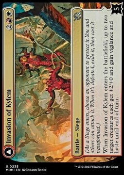 Invasion of Kylem // Valor's Reach Tag Team - March of the Machine (Uncommon) [MOM-235] Main image