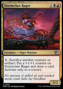 Stormclaw Rager - March of the Machine (Uncommon) [MOM-254] Imagen principal del producto