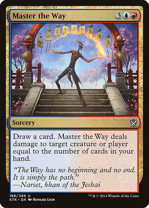 Master the Way – Khans of Tarkir (KTK-188) Magic: The Gathering card