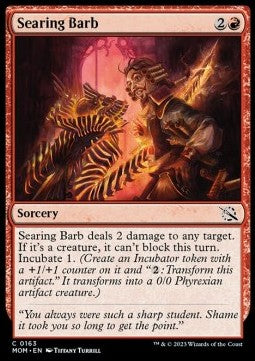 Searing Barb - March of the Machine (Common) [MOM-163] Main image