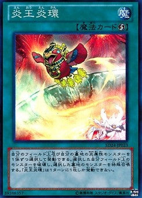 Circle of the Fire Kings — Structure Deck: Onslaught of the Fire Kings (OCG) (SD24-023) Yu-Gi-Oh! card Hoofdafbeelding