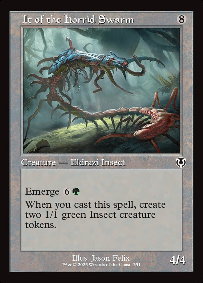 Magic-kaart It of the Horrid Swarm INR-331 uit Innistrad Remastered (Common) Image principale du produit