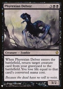 Phyrexian Delver - The List (Rare) [ZNL-86] Immagine principale del prodotto