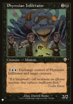 Phyrexian Infiltrator - The List (Rare) [ZNL-116] Image principale du produit