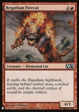Regathan Firecat - The List (Common) [ZNL-150] Imagen principal del producto
