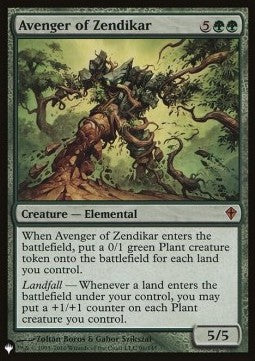 Avenger of Zendikar - The List (Mythic) [ZNL-96] Imagen principal del producto