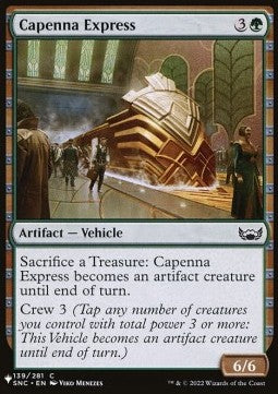 Capenna Express - The List (Common) [ZNL-139] Immagine principale del prodotto