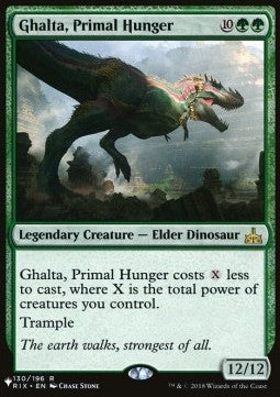 Ghalta, Primal Hunger - The List (Rare) [ZNL-130] Immagine principale del prodotto