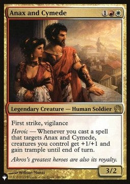 Anax and Cymede - The List (Rare) [ZNL-186] Hover Image