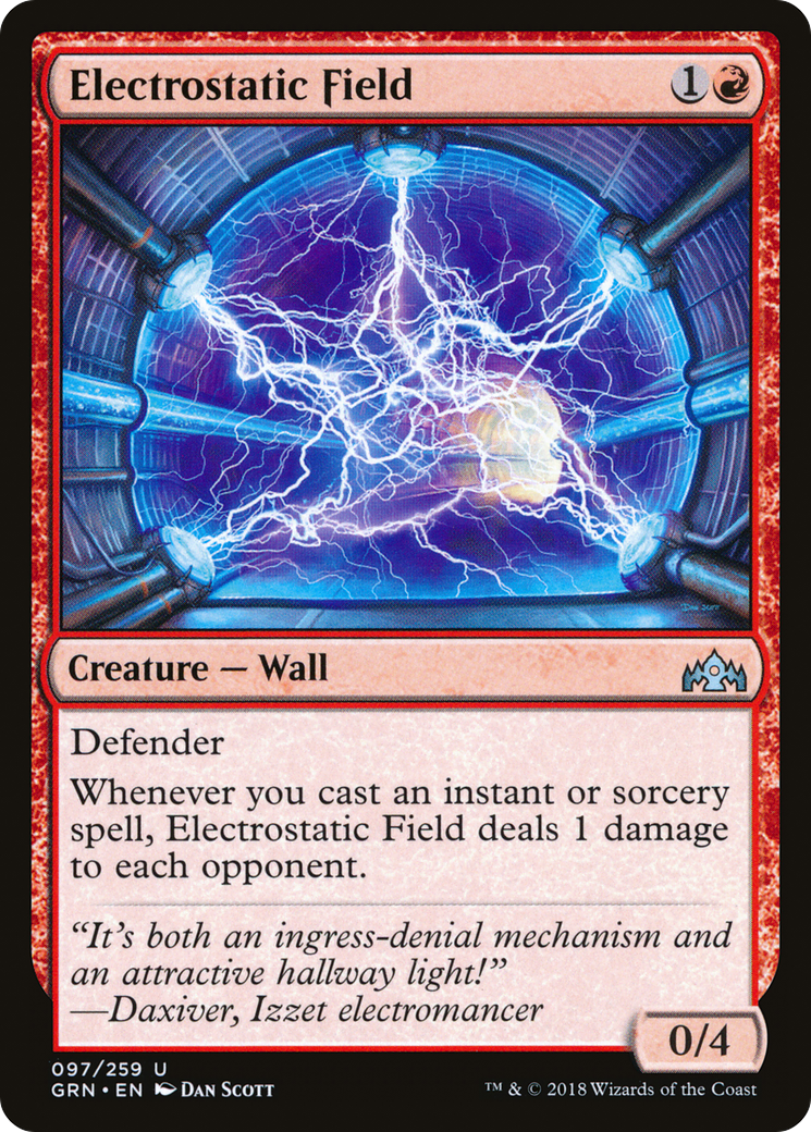 Electrostatic Field – Guilds of Ravnica 97 – Magic: The Gathering single card Immagine principale del prodotto