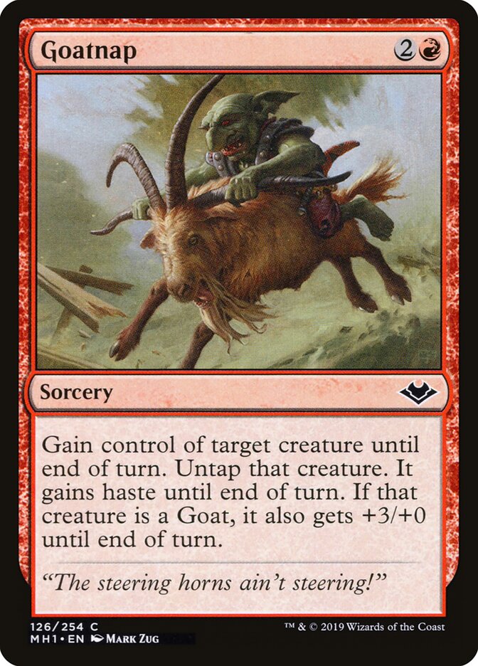 Goatnap - Modern Horizons (Common) [MH1-126]