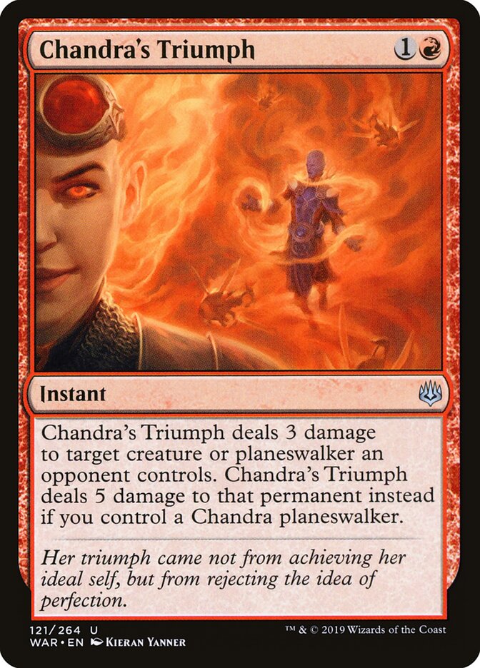 Chandra's Triumph - War of the Spark (Uncommon) [WAR-121]