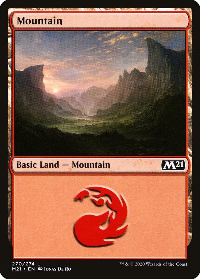 Mountain (V.2) - Core 2021 (Land) [M21-270]