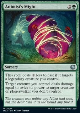 Animist's Might - March of the Machine: The Aftermath (Uncommon) [MAT-20] Hoofdafbeelding