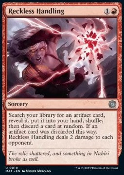 Reckless Handling - March of the Machine: The Aftermath (Uncommon) [MAT-19] Hoofdafbeelding