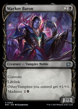 Markov Baron (V.1) - March of the Machine: The Aftermath: Extras (Uncommon) [XMAT-64]