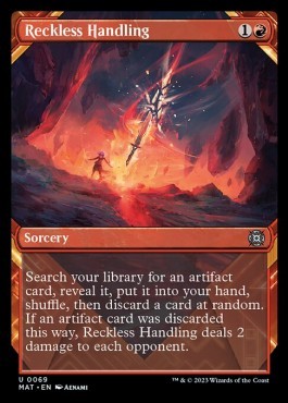 Reckless Handling (V.1) - March of the Machine: The Aftermath: Extras (Uncommon) [XMAT-69] Immagine principale del prodotto