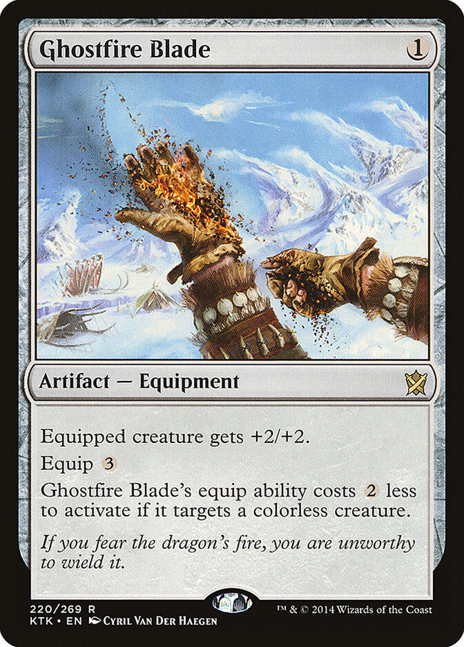 Ghostfire Blade - Khans of Tarkir (Rare) [KTK-220] Hauptbild