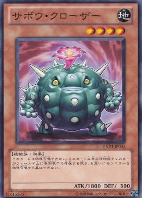 Cactus Bouncer — Extra Pack Volume 3 (EXP3-035) Yu-Gi-Oh! card Hauptbild