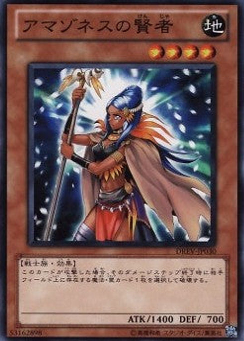 Amazoness Sage — Duelist Revolution (OCG) (DREV-JP-030) Yu-Gi-Oh! card Image principale du produit