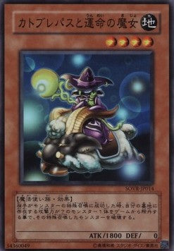 Catoblepas and the Witch of Fate - Stardust Overdrive (OCG) (Super Rare) [SOVR-JP-014]