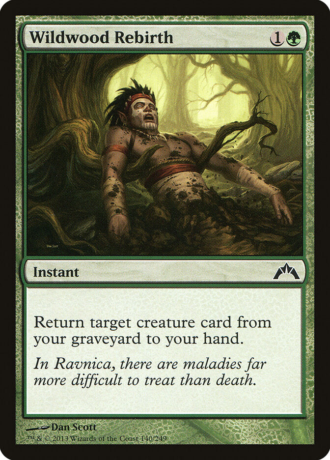 Wildwood Rebirth - Gatecrash (Common) [GTC-140]
