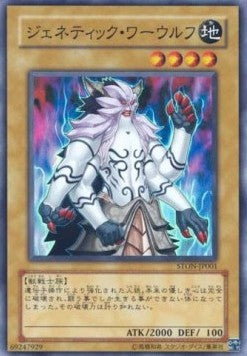Gene-Warped Warwolf (V.1 - Super Rare) - Strike of Neos (OCG) (Super Rare) [STON-JP-001]