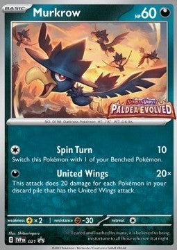 Murkrow - SV Black Star Promos (Promo) [SVP-021] Main image