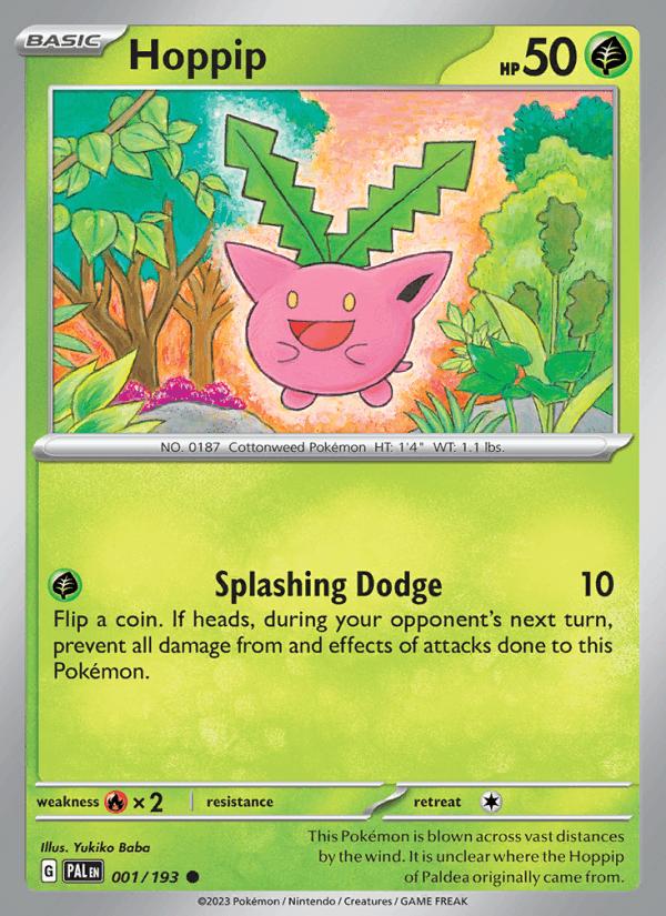 Hoppip - Paldea Evolved (Common) [PAL-001] Hoofdafbeelding