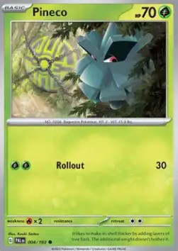 Pineco - Paldea Evolved (Common) [PAL-004] Hoofdafbeelding