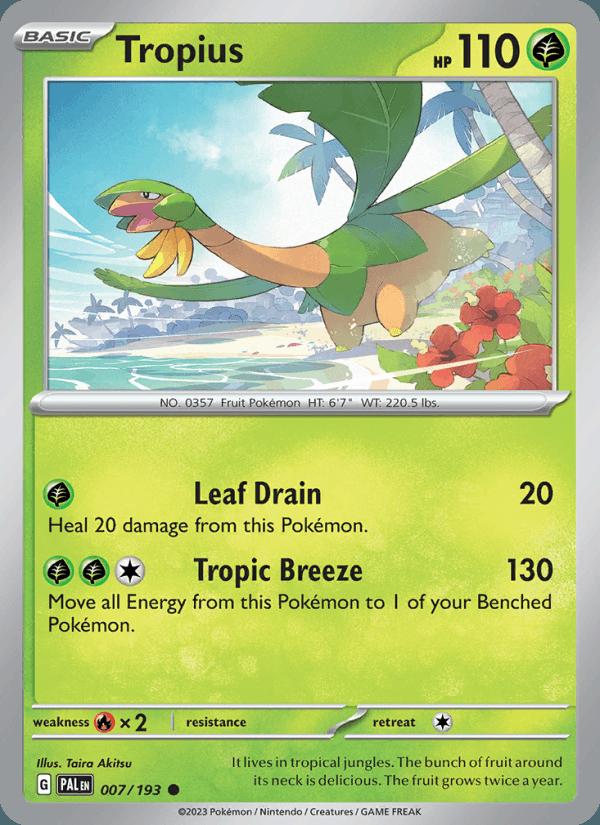 Tropius - Paldea Evolved (Common) [PAL-007] Main image