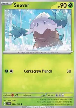 Snover - Paldea Evolved (Common) [PAL-010] Hauptbild