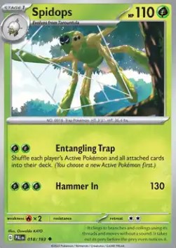 Spidops - Paldea Evolved (Uncommon) [PAL-018] Hauptbild