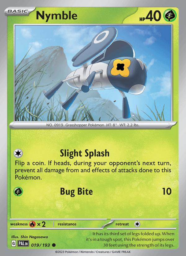 Nymble - Paldea Evolved (Common) [PAL-019] Main image