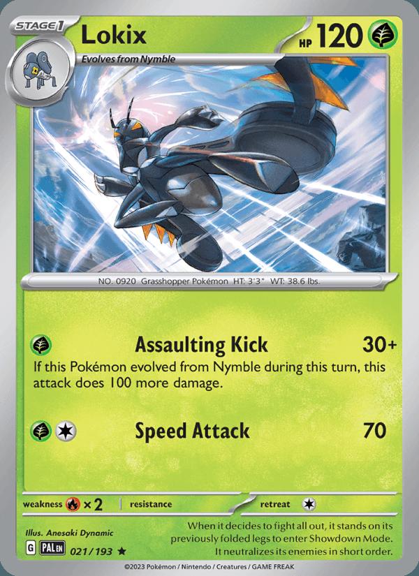 Lokix - Paldea Evolved (Rare) [PAL-021] Main image