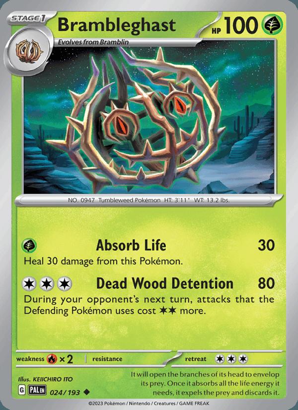 Brambleghast - Paldea Evolved (Uncommon) [PAL-024] Imagen principal del producto