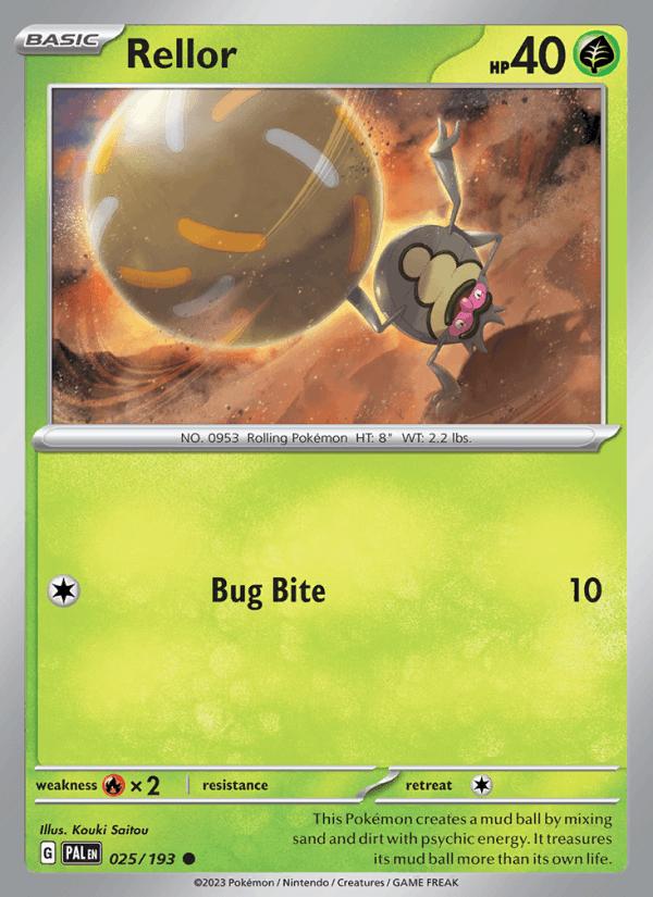 Rellor - Paldea Evolved (Common) [PAL-025] Main image