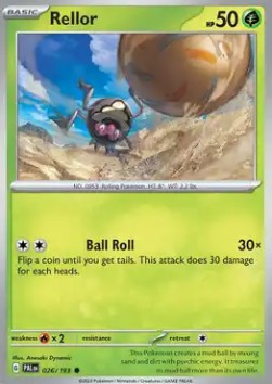 Rellor - Paldea Evolved (Common) [PAL-026] Hoofdafbeelding