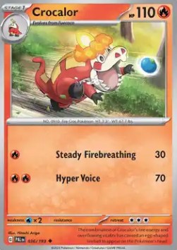 Crocalor - Paldea Evolved (Uncommon) [PAL-036] Imagen principal del producto