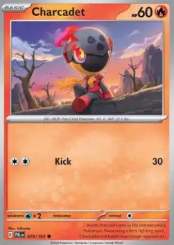 Charcadet - Paldea Evolved (Common) [PAL-038] Hover Image