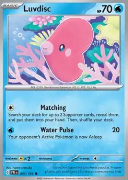 Luvdisc - Paldea Evolved (Common) [PAL-047] Hoofdafbeelding