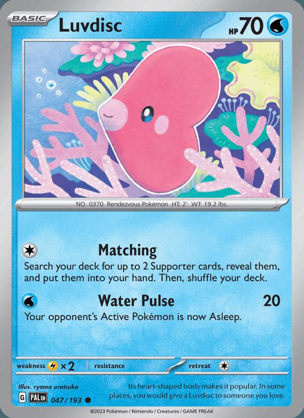 Luvdisc - Paldea Evolved (Common) [PAL-047] Main image