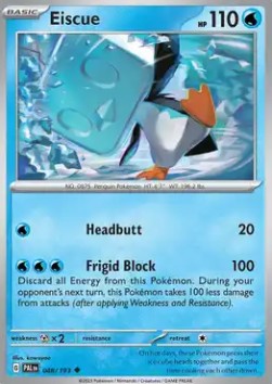 Eiscue - Paldea Evolved (Uncommon) [PAL-048] Imagen principal del producto