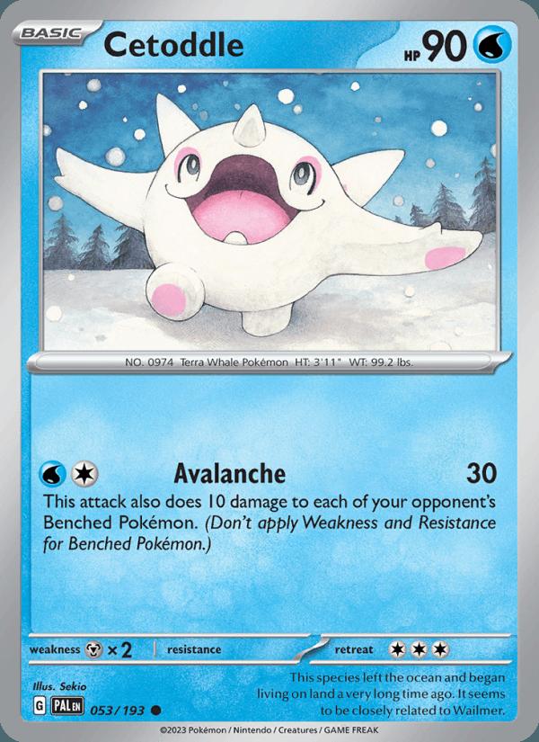 Cetoddle - Paldea Evolved (Common) [PAL-053] Imagen principal del producto