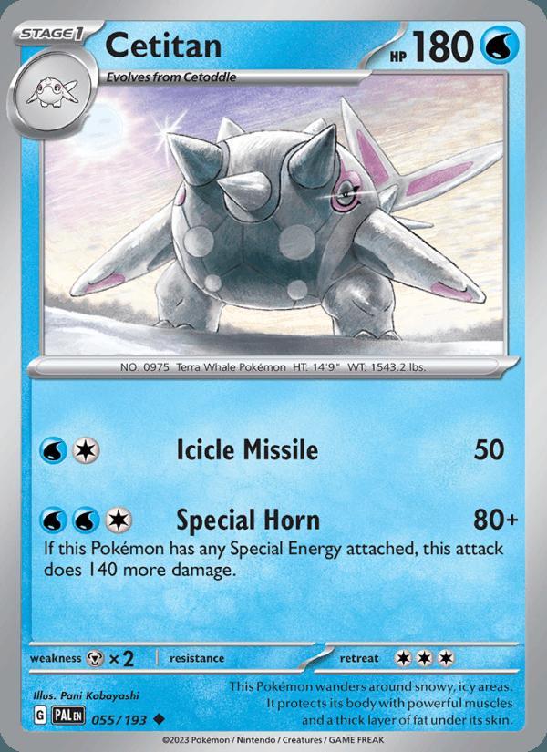 Cetitan - Paldea Evolved (Uncommon) [PAL-055] Imagen principal del producto