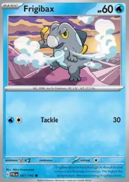 Frigibax - Paldea Evolved (Common) [PAL-057] Hoofdafbeelding
